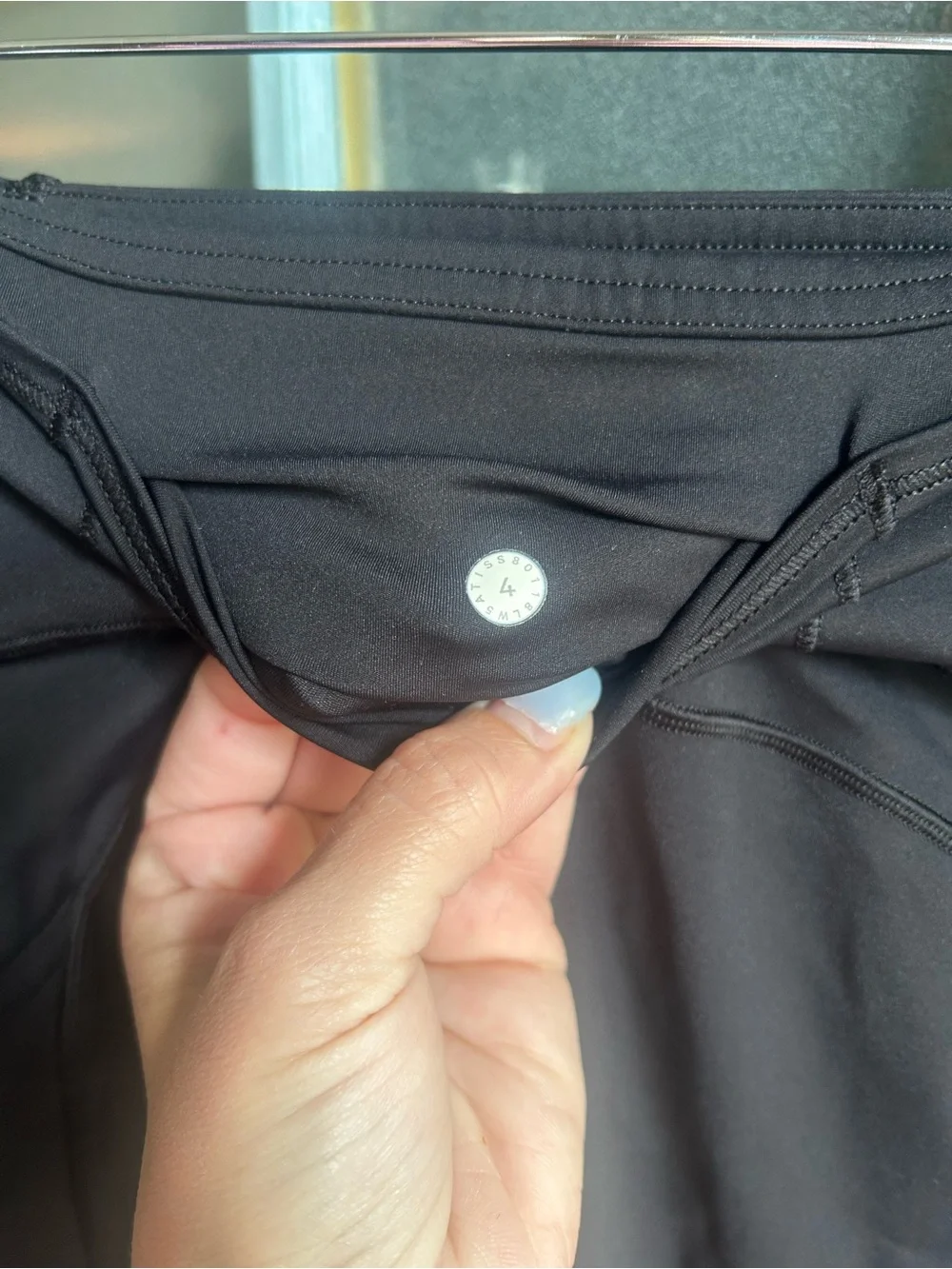 Lululemon Fast & Free 7/8 Tight II *Nulux 25" Legging Black (First Release) 4 - Picture 5 of 8